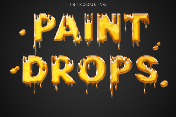 A Marketing Designer’s Real Campaign Review of Paint Drops Font