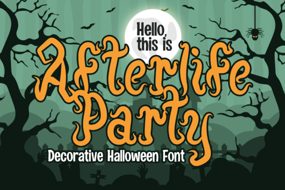 Afterlife Party: A Font That Sets an Editorial Mood
