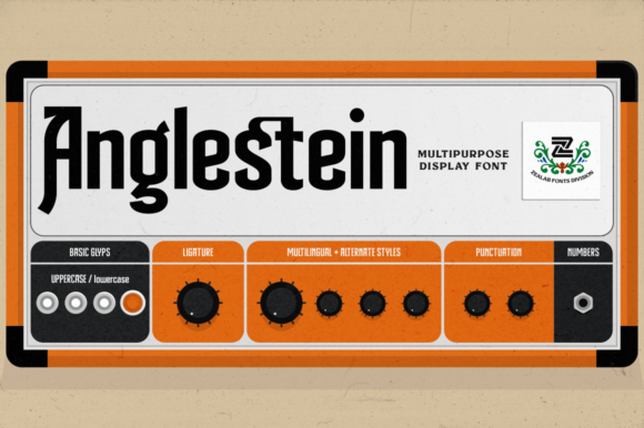 Anglestein: A Display Font Engineered for Digital Branding