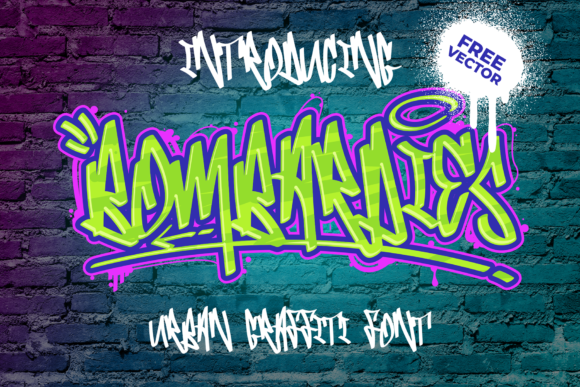 Bombardies: A Display Font with Editorial Character