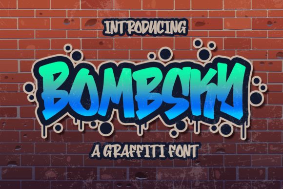 Bombsky: The Bold Font That Makes Your Products Stand Out