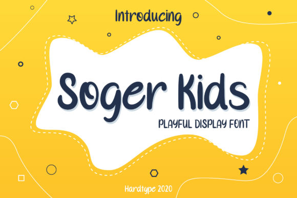 Bringing Your Creative Ideas to Life with Soger Kids Font