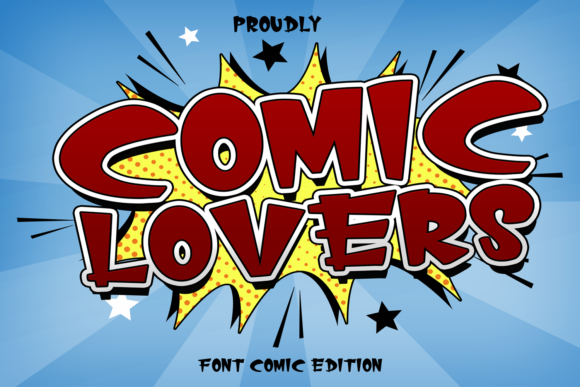 Comic Lovers: A Display Font with Authentic Character