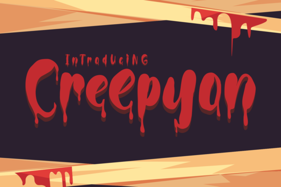 Creepyon: A Display Font for Handmade Charm
