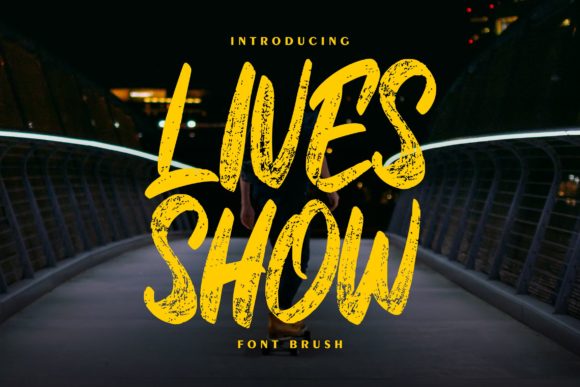 Discover Lives Show: The Creative Font for Your Next Product Design