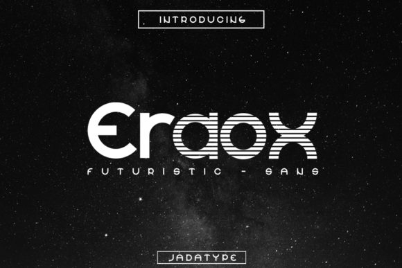 Eraox: A Modern Font for Crafters and Makers
