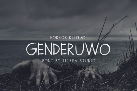 Genderuwo: Your New Favorite Display Font for Craft Projects