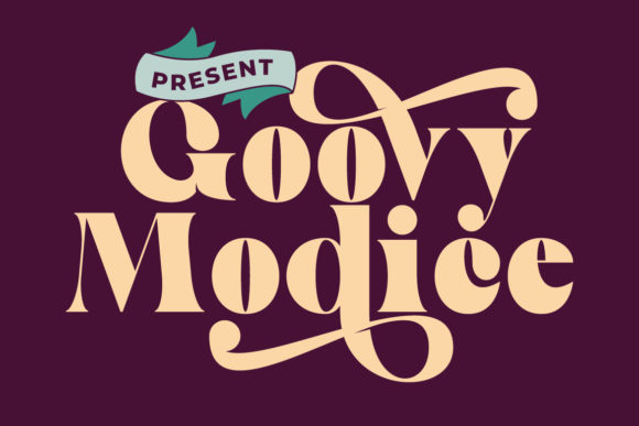 Goovy Modice: A Display Font for Editorial Expression
