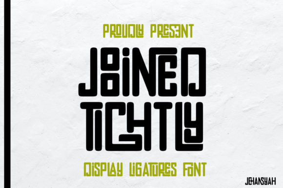Joined Tightly: A Font Designed to Create Strong Brand Bonds