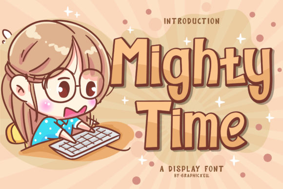 Mighty Time Font: Choosing a Joyful Display Typeface for Your Website