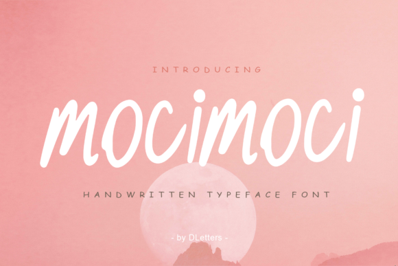 Mocimoci: A Contemporary Display Font for Digital Identity