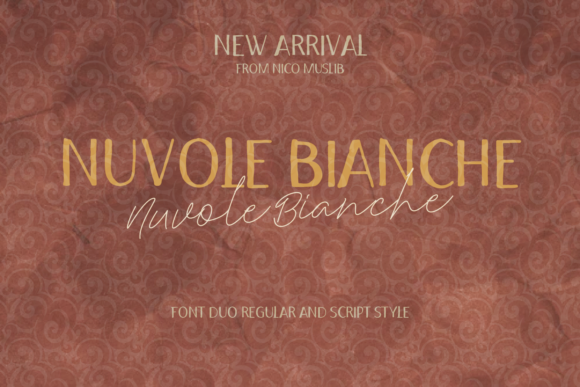 Nuvole Bianche: A Font Pair That Elevates Brand Identity