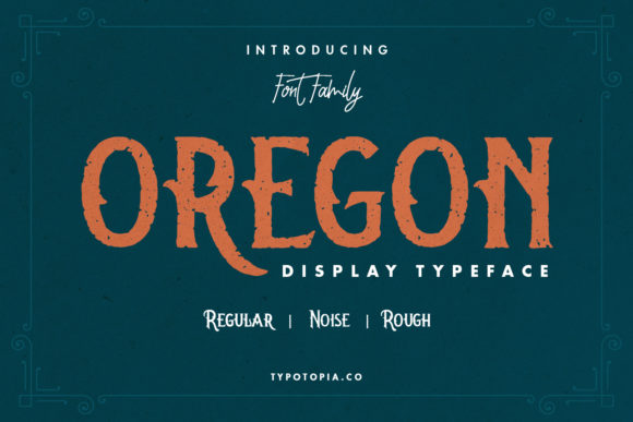 Oregon: A Bold Display Font for Editorial Impact