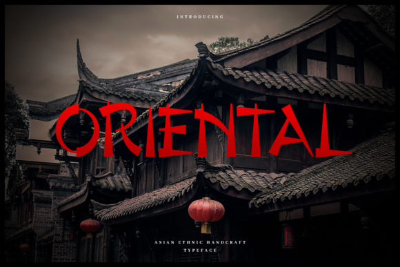 Oriental: A Display Font for Quietly Powerful Publications