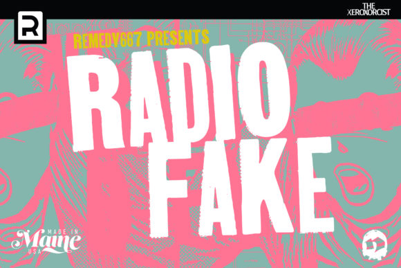 Radio Fake: A Display Typeface Built for Digital Impact