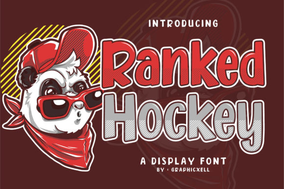 Ranked Hockey Font: The Bold Choice for Standout Branding