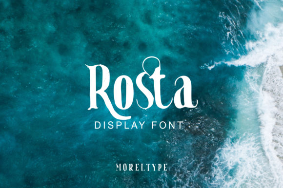 Rosta: A Display Font Built for Digital Impact