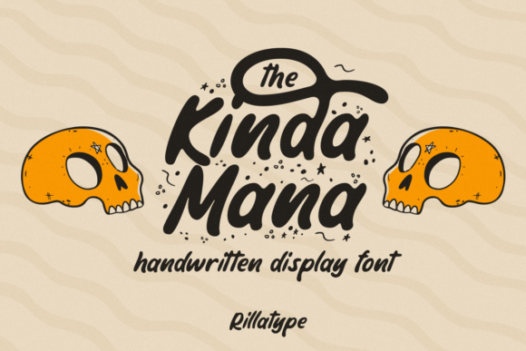 The Kinda Mana: A Font That Feels Like Memory