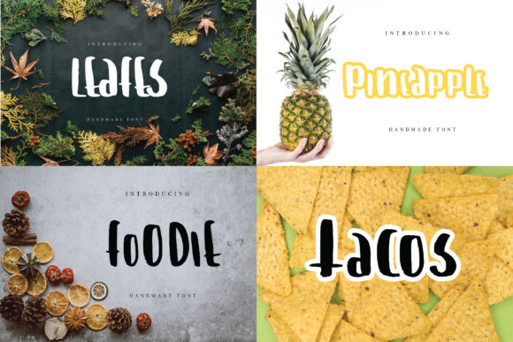 Using Foodie, a Friendly Display Font, for Marketing Impact